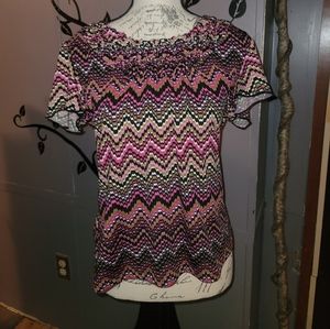 Multi colored blouse